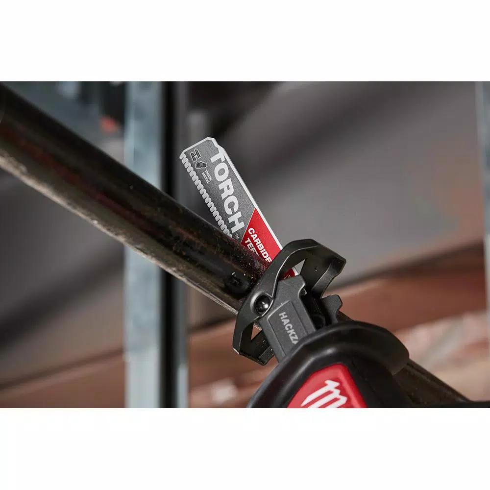 Milwaukee 6 in. 7 TPI The TORCH Carbide & Nitrus Carbide Reciprocating Saw Blade 4-Pack