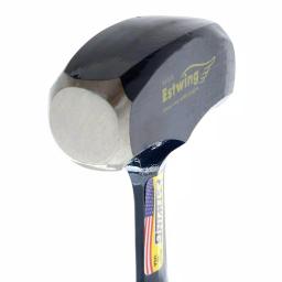 Estwing 3 lb. Drilling Hammer with Shock Reduction Grip, Blue thumbnail 2