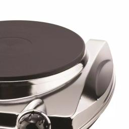Brentwood Appliances TS-337 1000W Single Burner Electric Hot Plate, Silver thumbnail 3