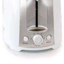 Better Chef 2-Slice White Wide Slot Toaster with Cool-Touch Exterior thumbnail 2