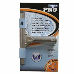 Unger Pro 8 in. Window Squeegee with Stainless Steel Handle thumbnail 2