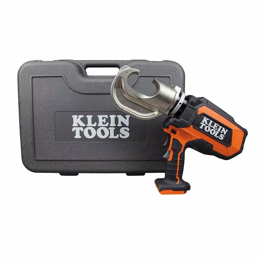 Klein Tools DEWALT 20V MAX Cordless 12-Ton Battery-Operated Crimper with Case