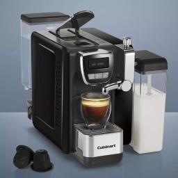 Cuisinart Espresso Defined 19-Bar Espresso, Cappuccino and Latte Machine, Black thumbnail 4