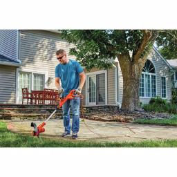 BLACK+DECKER 14 in. 6.5 Amp Corded Electric String Trimmer and Edger with Automatic Feed Spool thumbnail 2