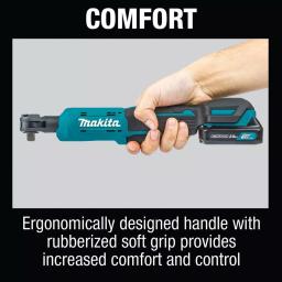 Makita 12V MAX CXT Cordless Ratchet Kit with Bonus 1/4 in. Impact Wrench thumbnail 9
