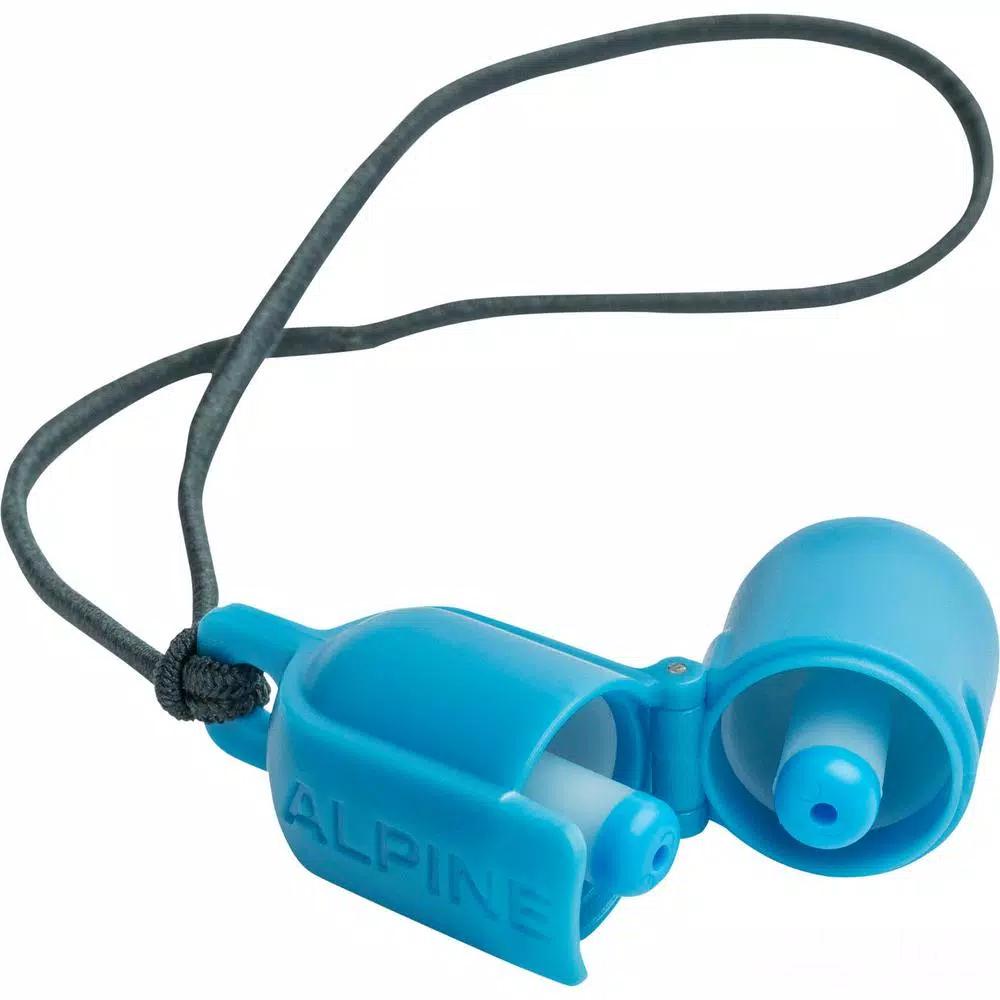 Alpine SwimSafe ThermoShape Earplugs - Blue Water Protection for Swimming & Showering