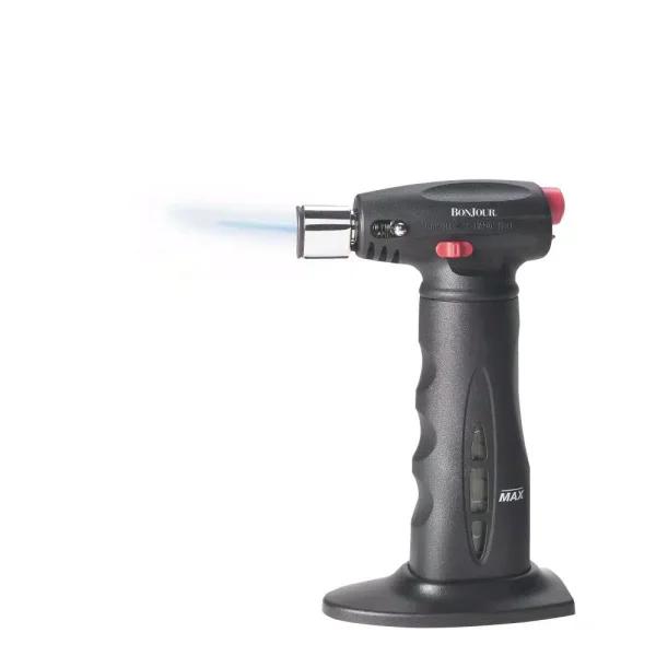 BonJour Aluminum Creme Brulee Chef's Torch with Adjustable Temperature