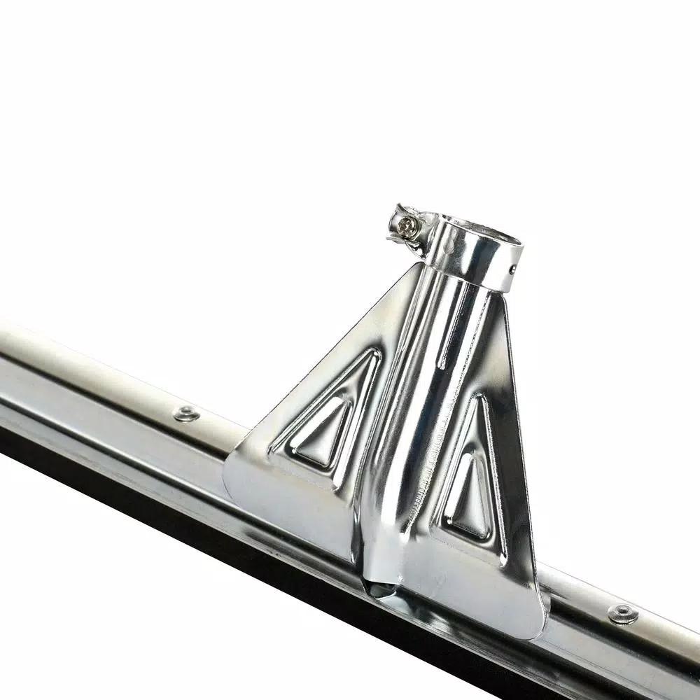 Alpine Industries 22 in. Professional Dual Moss Rubber Floor Squeegee, Black