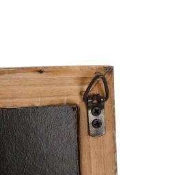 Glitzhome 19.75" Farmhouse Wooden Barn Door Chalkboard Memo Board Wall Decor thumbnail 6