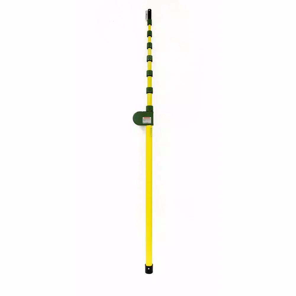 AdirPro 26 ft. Telescoping Digital Measuring Pole, Fiberglass Construction, 1:2,000 Accuracy