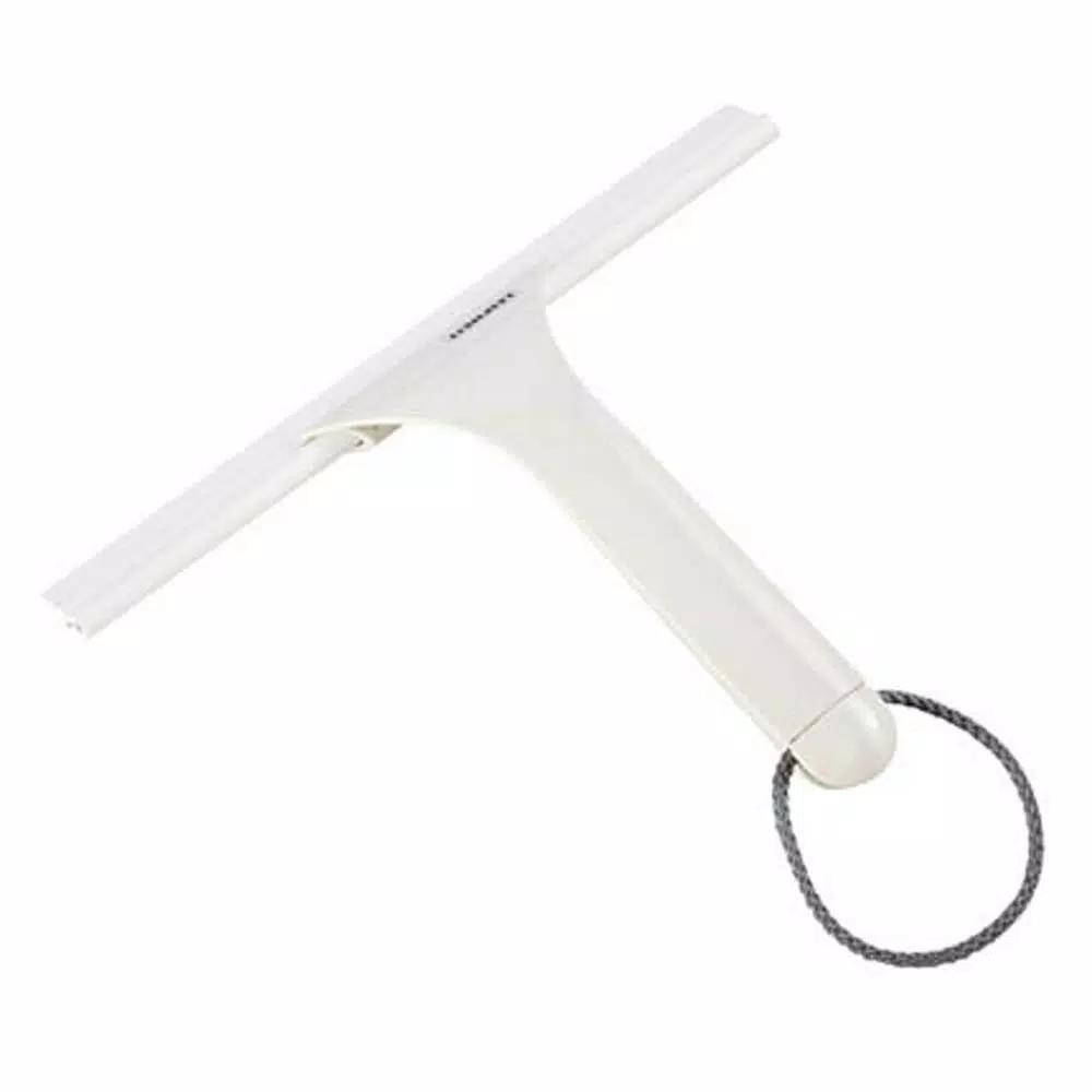 Unbranded Leifheit Cabino Rubber Shower Squeegee with Ergonomic Handle