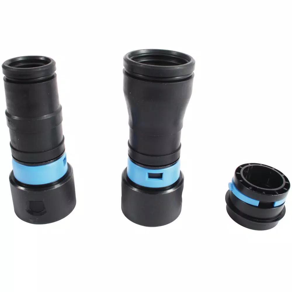 Cen-Tec Systems 94192 16 ft. Dust Collection Hose with Power Tool Adapters for Wet/Dry Vacuums