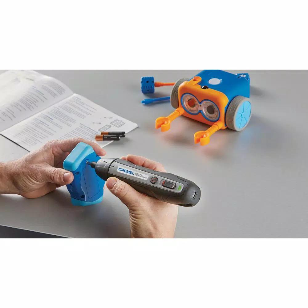 Dremel Home Solutions 4V Li-Ion Rechargeable Electric Screwdriver with 6 Power Settings