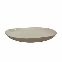 Split P Sandstone Ceramics Organic Shaped Stoneware Centerpiece Serving Platter, 16 in. thumbnail 1