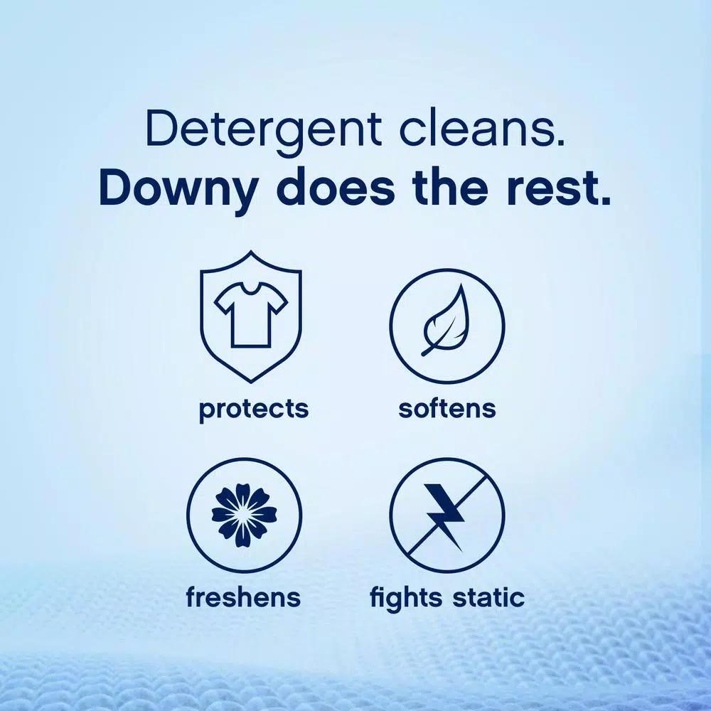Tide Plus Febreze Spring and Renewal Liquid Laundry Detergent (72 Loads) and Downy April Fresh Fabric Softener (60 Loads)