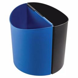 Safco 14 Gal. Small Desk-Side Indoor Recycling Bin, 2-Pack Color-Coded Set thumbnail 1