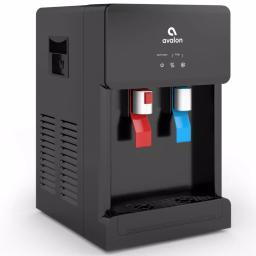 Avalon Bottleless Countertop Water Cooler Dispenser, Hot & Cold, Self-Cleaning, Black thumbnail 5