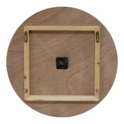 Stratton Home Decor 21" Winston Rustic Wall Clock with Wood Grain Face thumbnail 2