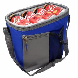 LavoHome 18-Can Insulated Cooler Bag with Adjustable Shoulder Straps and Zipper Front Pocket thumbnail 1