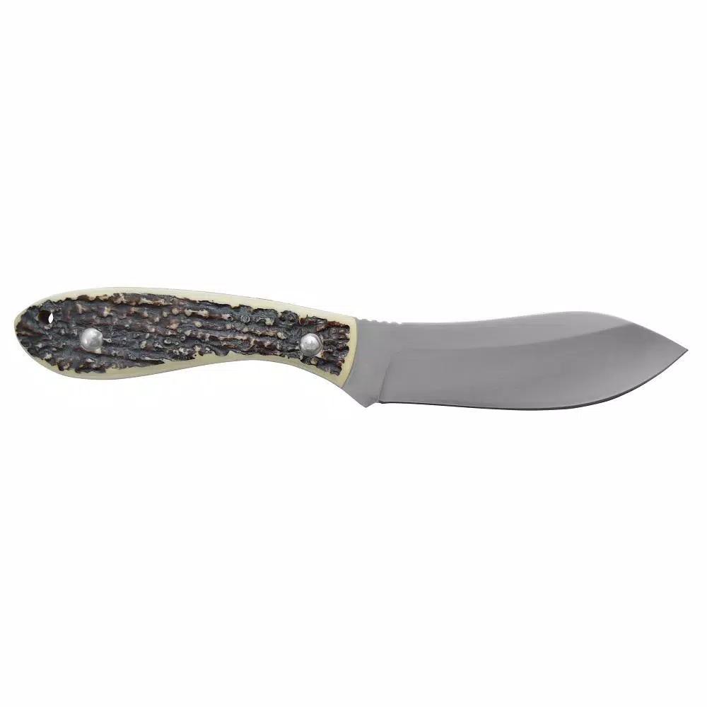 Western Crosstrail 9-in Fixed Blade Knife, Titanium Bonded 420 Stainless Steel Clip Point