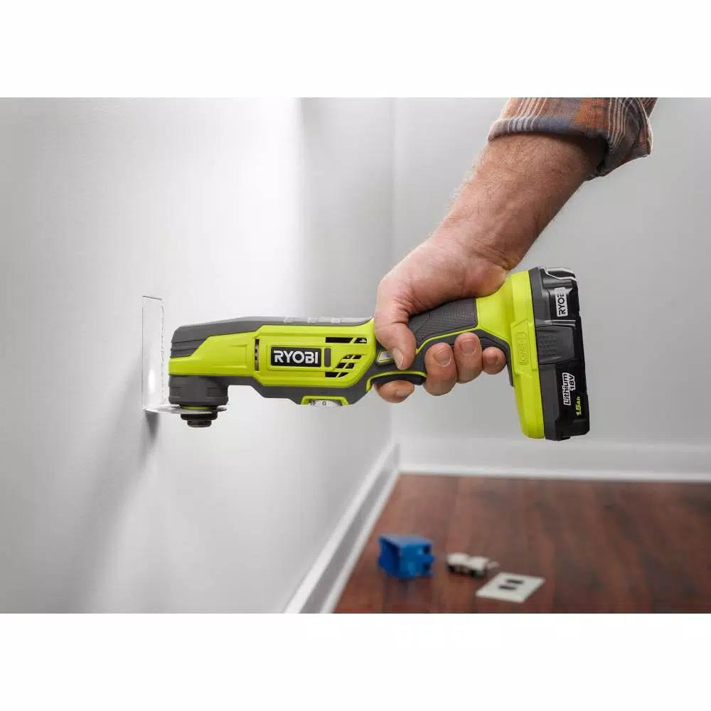 RYOBI 18V ONE+ Cordless Orbital Jig Saw and Multi-Tool Combo Kit (Tools Only)