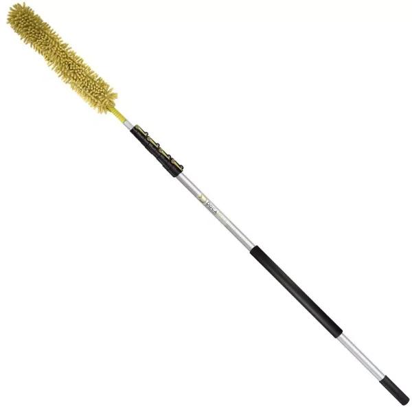 DocaPole 7 ft. to 30 ft. Telescopic Extension Pole with Flexible Microfiber Ceiling Fan Duster Kit