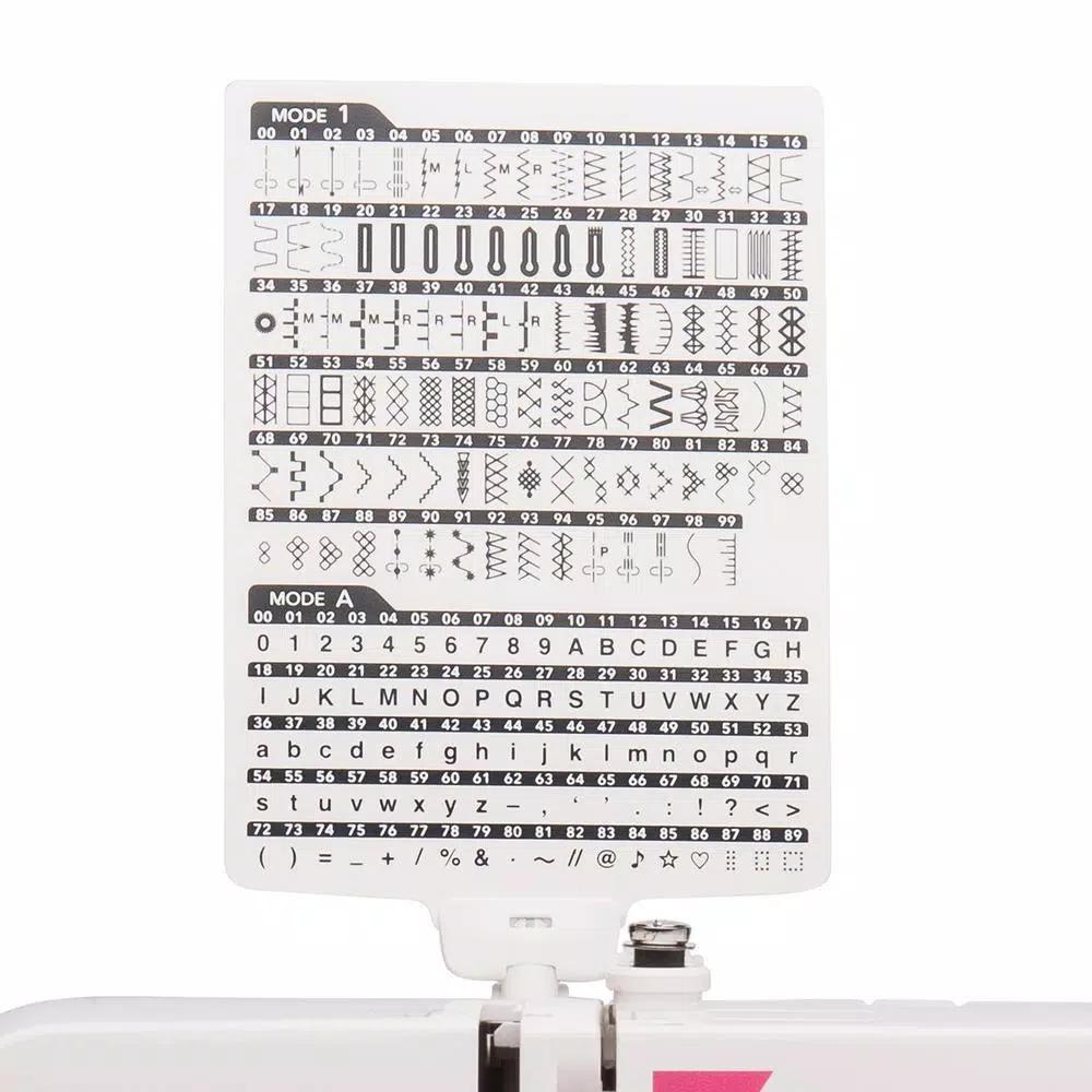 Janome MOD-200 Computerized Sewing Machine with 200 Stitches and Memory