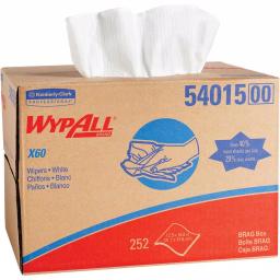 WypAll X60 White Reusable Cleaning Wipes, 252-Count thumbnail 1