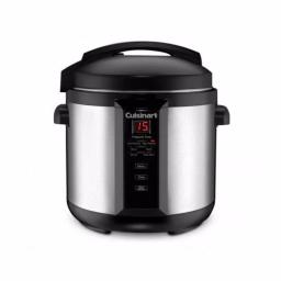 Cuisinart 6 Qt. Stainless Steel Electric Pressure Cooker with Digital Thermostat and Nonstick Pot thumbnail 1