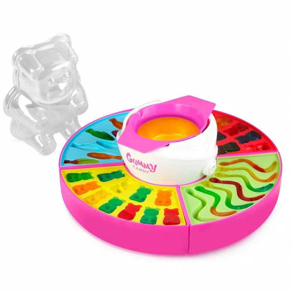 Nostalgia GCM600 Electric Giant Gummy Candy Maker with 5 Molds