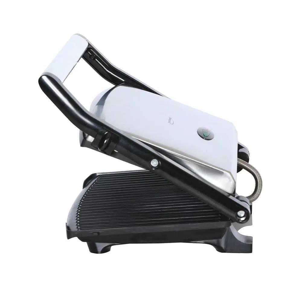 Brentwood Appliances TS-651 1000W Metallic Panini Press and Sandwich Maker
