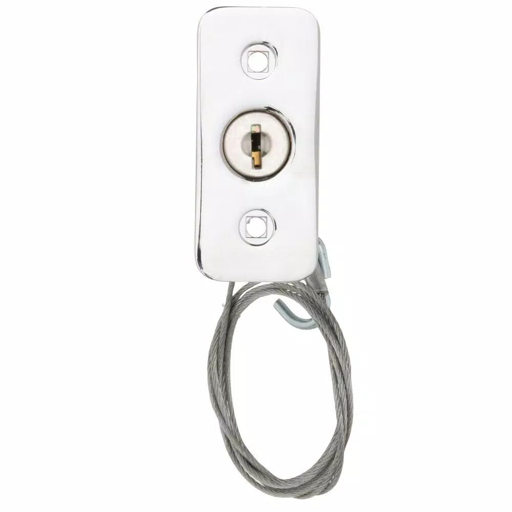 Prime-Line Emergency Garage Door Release Kit, Diecast Metal, Brushed Chrome Finish
