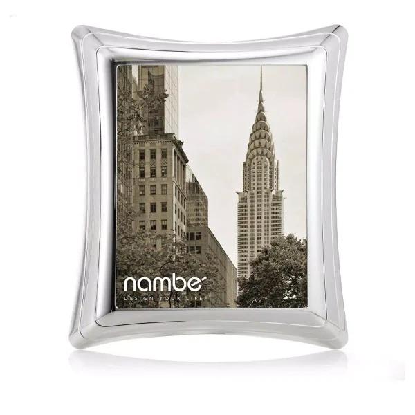 Nambe Portal Metal Picture Frame, 8 x 10, Silver Contemporary Tabletop Frame