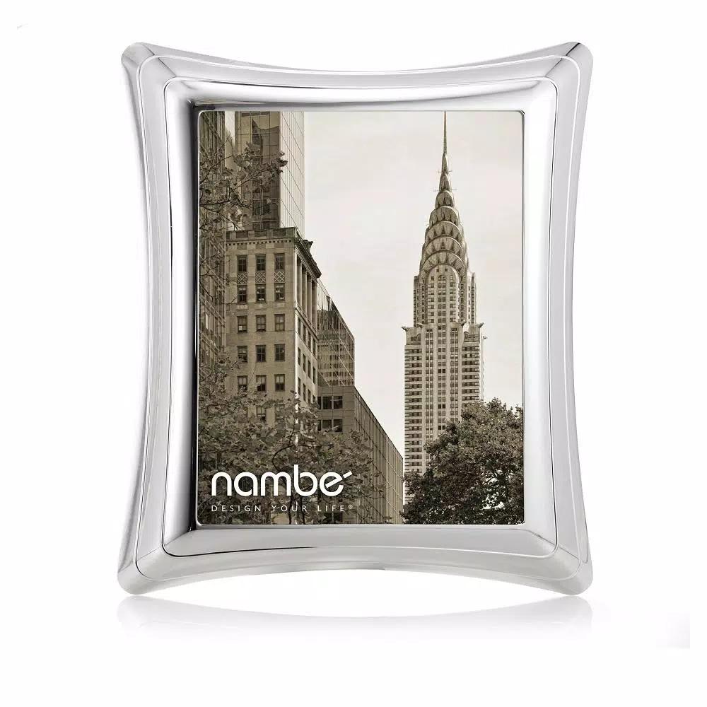Nambe Portal Metal Picture Frame, 8 x 10, Silver Contemporary Tabletop Frame