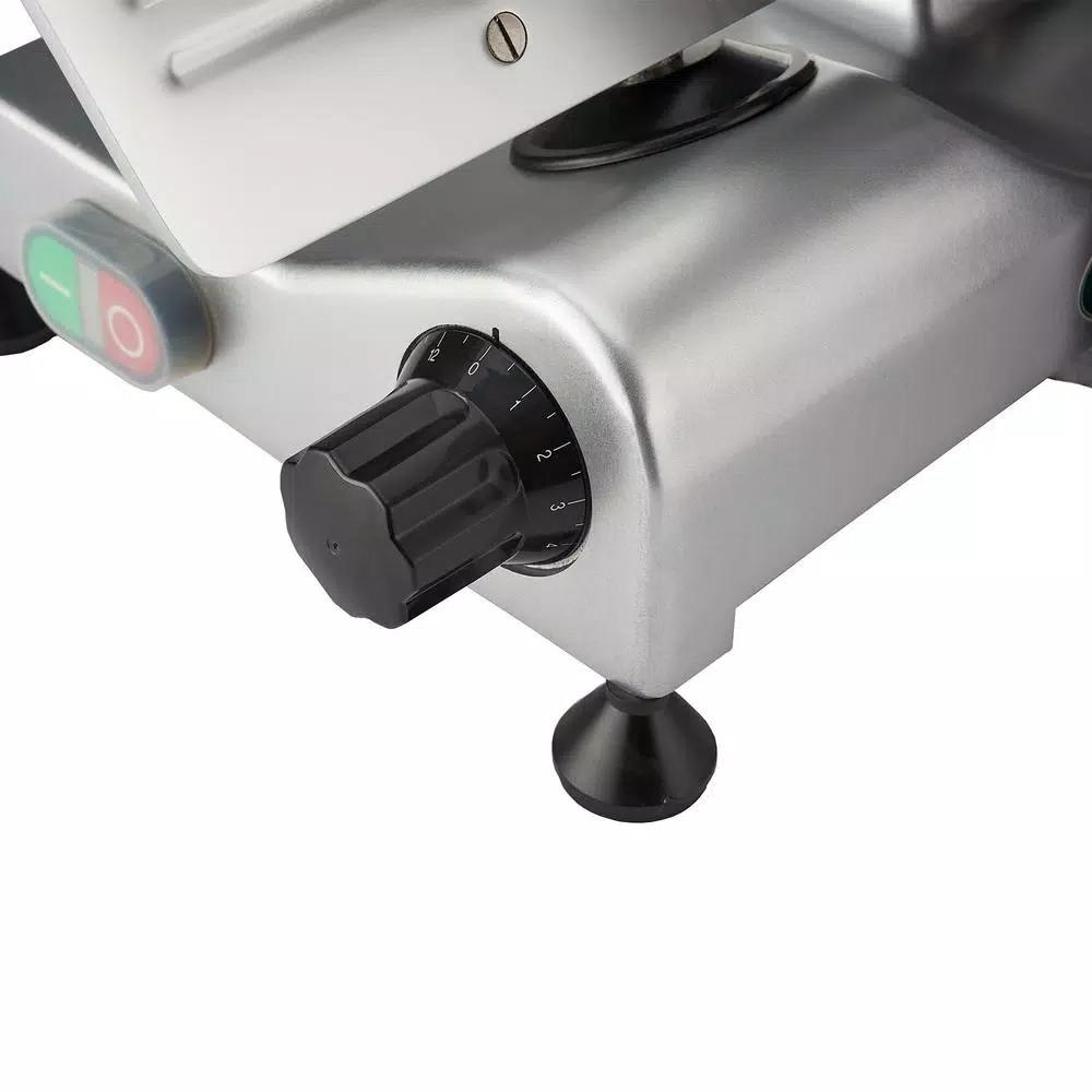 LEM Professional 200W Silver Electric Meat Slicer with 8.5-inch Stainless Steel Blade