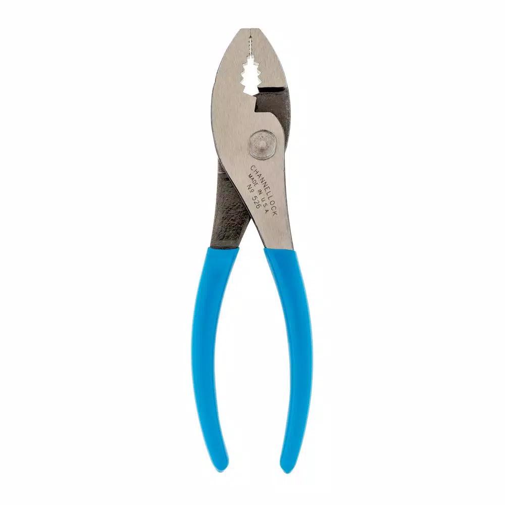 Channellock 6-1/2 in. Slip Joint Pliers with Wire Cutting Shear
