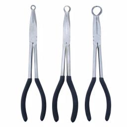 Steel Core 11 in. Long Reach Hose Grip Pliers Set, 3-Piece thumbnail 2