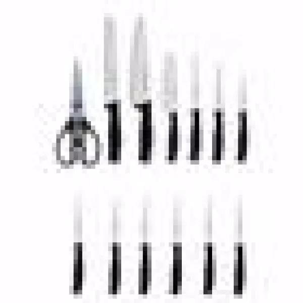 Henckels International Silvercap 14-Piece Knife Block Set with Stainless Steel Blades