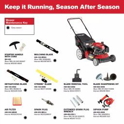 Troy-Bilt 21 in. 159 cc Gas Walk Behind Push Mower with TriAction Cutting System thumbnail 3