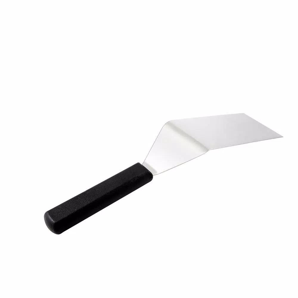 Mundial 5681HH 8x3-Inch Perforated Stainless Steel Turner, Black