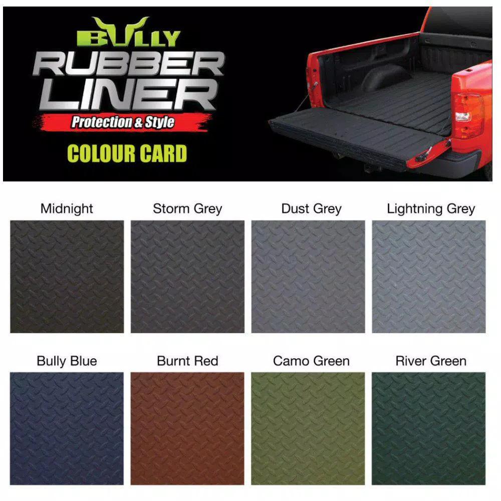 Bullyliner Water Based Rubber Truck Bed Liner, Burnt Red (4-Box Pack)