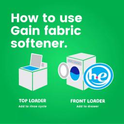Gain Original Scent Liquid Fabric Softener, 51 oz (60 Loads), 8-Pack thumbnail 7