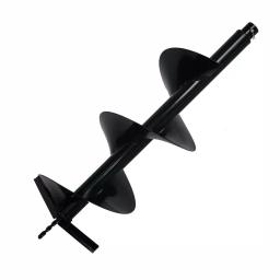 XtremepowerUS 4 in. Replacement Earth Auger Bit with 3/4 in. Round Shaft for Post Hole Machines thumbnail 1