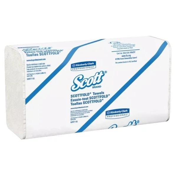 Scott C-Fold Paper Towels, 9.4 in. x 12.4 in., 175 Sheets per Pack, White