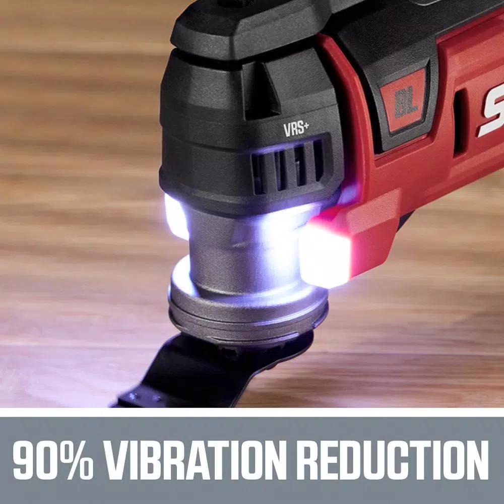 SKIL PWRCore 20V Brushless Oscillating Multi-Tool Kit with 2.0Ah Battery and PWRJump Charger