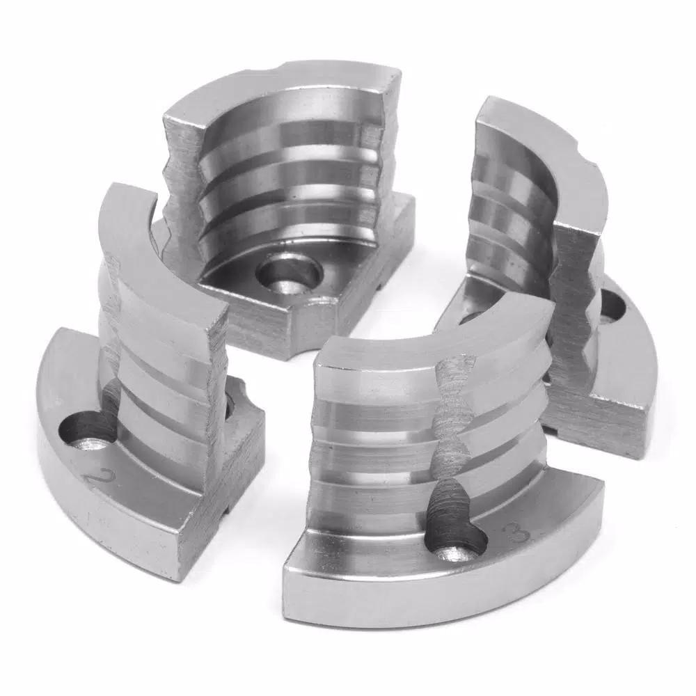 WEN 1.25 in. Double-Grooved Lathe Chuck Jaws for LA4275 2.75 in. Chuck