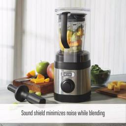 Weston Pro Series 32 oz. 11-Speed Stainless Steel Blender with Sound Shield thumbnail 4