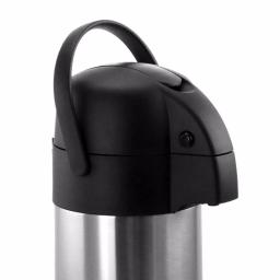 MegaChef 3L Stainless Steel Airpot Hot Water Dispenser, Double Insulated Beverage Server thumbnail 1