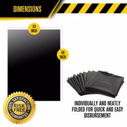Ultrasac 42 Gallon Contractor Bags with Flap Tie Closure, 3 Mil Thick, 20-Count thumbnail 6