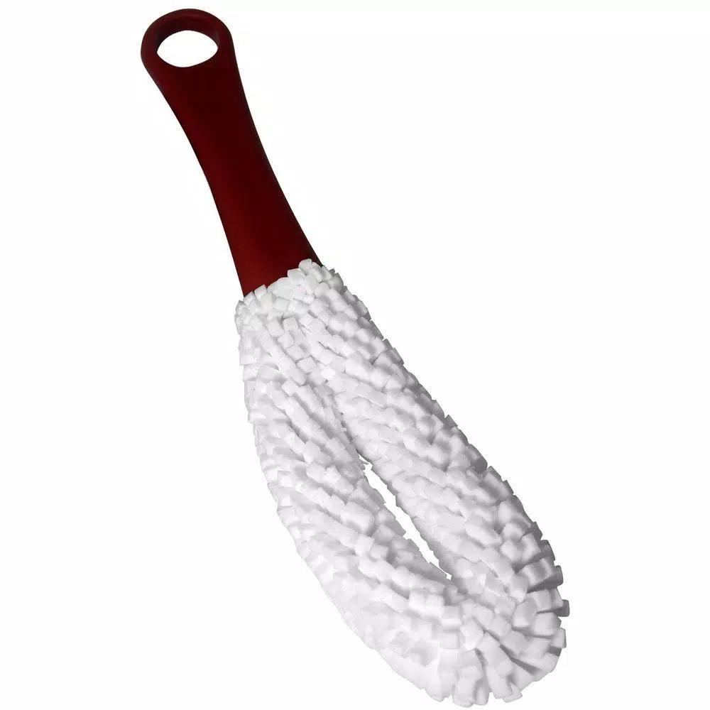Epicureanist Stemware Cleaning Brush with Non-Abrasive Foam Bristles